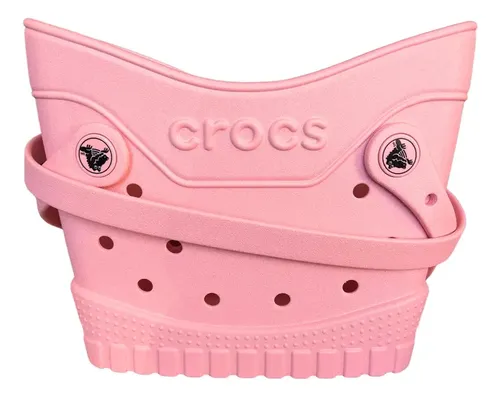 Cartera Crocs Classic Small Tote - A Pedido_exkarg Rosa 4