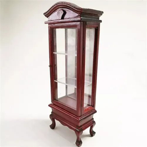 Vajillero Vitrina Casa De Muñecas - A Pedido_exkarg Marrón 3