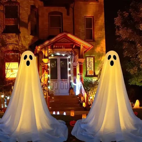 Decoracion Para Halloween Fantasmas - A Pedido_exkarg 5