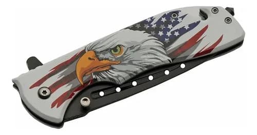 Navaja Plegable De Rescate Usa - A Pedido_exkarg Blanco 4