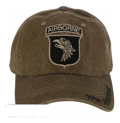 Gorra Us Army 101st Abn Airborne Brown - A Pedido_exkarg Marrón Adulto Ajustable 3