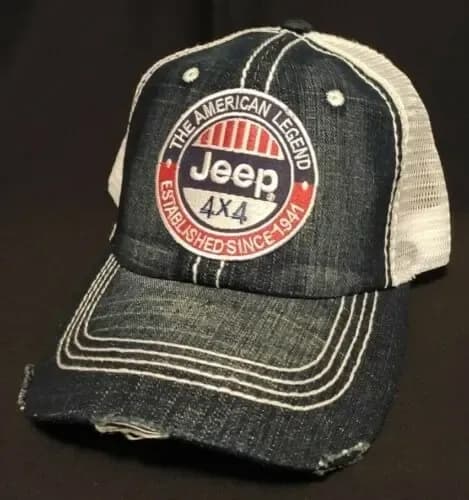 Gorra 4x4 Blue Jean Jeep - A Pedido_exkarg Negro Xxx 4