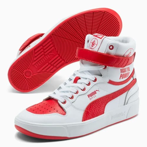 Botitas Puma Sky Lx Public - A Pedido_exkarg Blanco 34,5 Ar 2