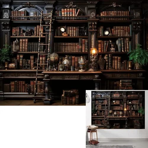 Fondo Fotografico Biblioteca - A Pedido_exkarg Biblioteca 4