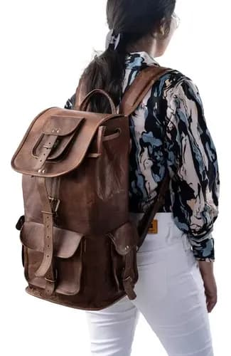 Mochila Large Real Vintage - A Pedido_exkarg Marrón 3