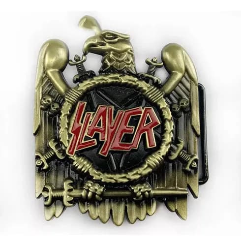 Hebilla Cinturon Slayer - A Pedido_exkarg Dorado 100 4