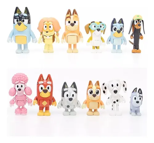 Set Figuras Bluey X 12 - A Pedido_exkarg