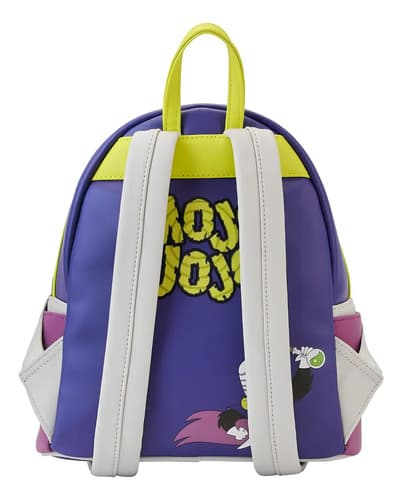 Mini Backpack Urbana Loungefly Mojo Jojo Verde Claro Brilla En La Oscuridad 5