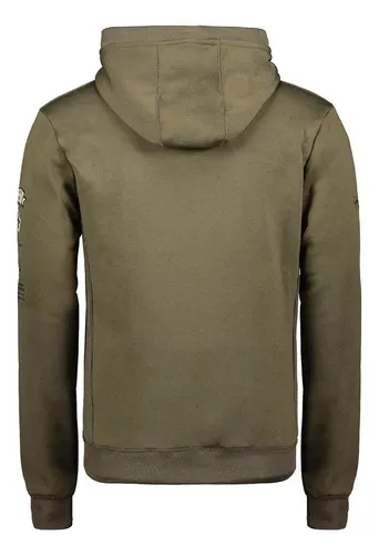Hoodie Geographical Norway Gymclass - A Pedido_exkarg M Verde 3