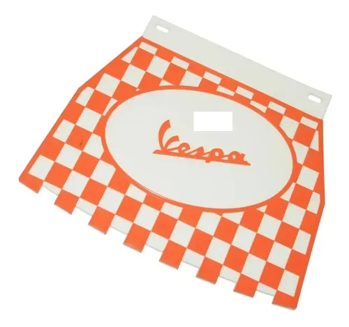 Guardabarros Vespa Checkered - A Pedido_exkarg