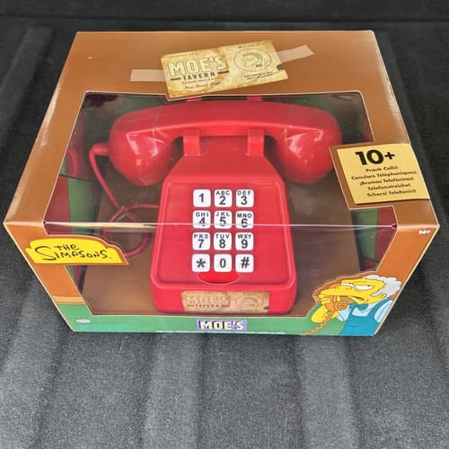Telefono Juguete Taverna De Moe The Simpsons - A Pedido Rojo