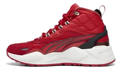 Botas Puma Sf Rsx Mid High Ferrari - A Pedido_exkarg Rojo 40 Eu