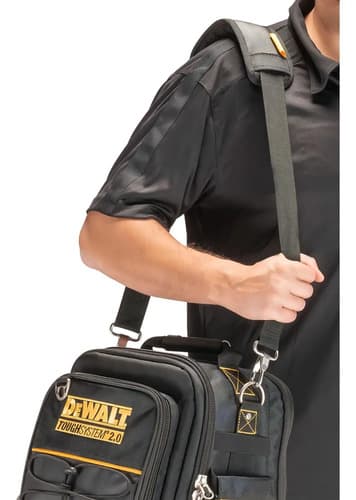 Mochila Para Herramientas Toughsystem Dwst08025 Dewalt Color Negro 4