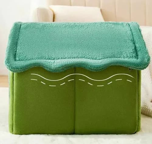 Cucha Para Perros / Gatos - A Pedido_exkarg Verde 5