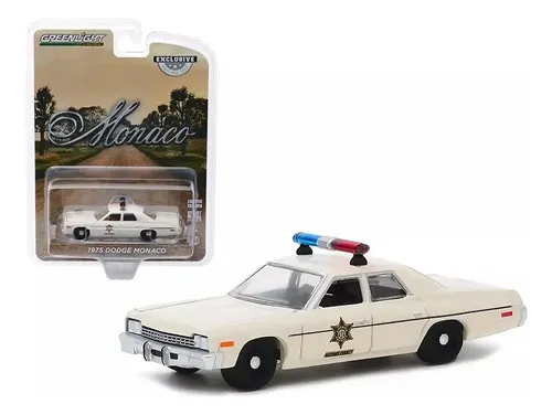 Auto A Escala Hazzard County Sheriff 1975 - A Pedido_exkarg Blanco 2