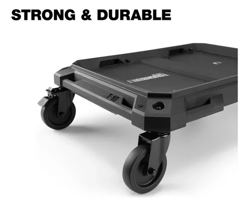 Carro  Toughbuilt, Rodante Cajas De Herramientas - A Pedido Negro 2