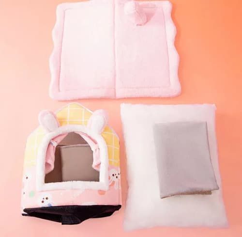 Cucha Calida Perros / Gatos Interior - A Pedido_exkarg Rosa 3