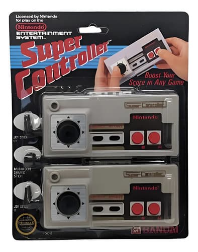 Joystick Nes Super Nintendo - A Pedido_exkarg Negro
