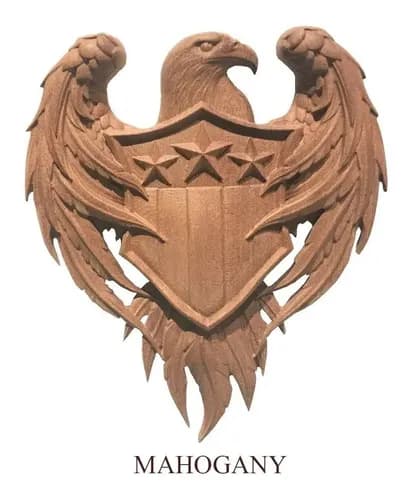 Escultura Decorativa Aguila - A Pedido_exkarg Marrón 5