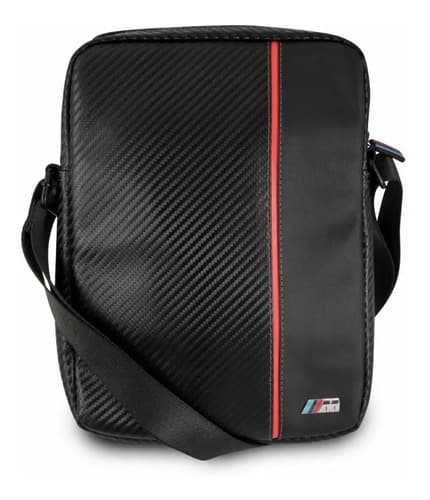 Morral Bmw® Nylon Carbon Red Original - A Pedido_exkarg Negro
