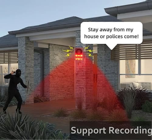 Sensor Movimiento Loud - A Pedido_exkarg Rojo 3
