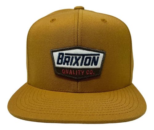 Gorra Brixton Men's Snapback - A Pedido_exkarg Marrón M 4