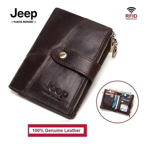 Billetera Jeep Original Kavis - A Pedido_exkarg Marrón 4