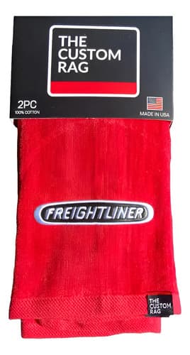 Trapo Personalizado Freightliner - A Pedido_exkarg Rojo