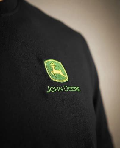 Remera John Deere Men's Embroidered - A Pedido_exkarg Negro M 6