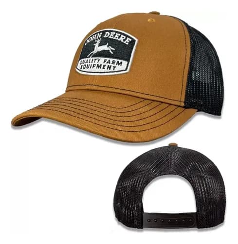Gorra John Deere Construction - A Pedido_exkarg Marrón M
