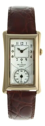 Peugeot Reloj Contorneado Estilo Médico Vintage Con Correa D 2