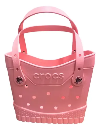 Cartera Crocs Classic Small Tote - A Pedido_exkarg Rosa 2