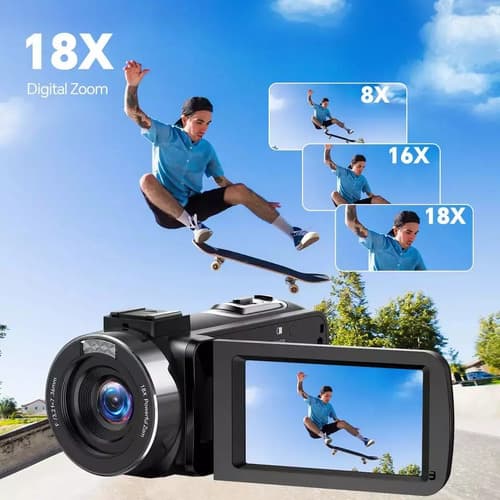 Camara 4k 30fps 42mp Handheld - A Pedido_exkarg Negro 2
