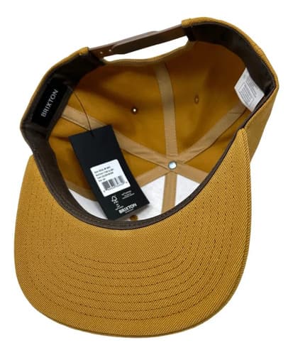 Gorra Brixton Men's Snapback - A Pedido_exkarg Marrón M 2