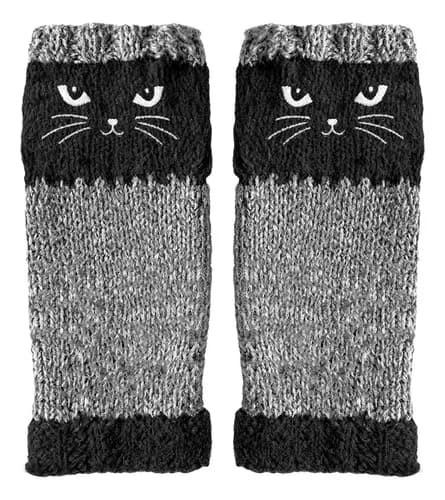 Guantes Sin Dedos Para Mujer - A Pedido_exkarg Negro M 2