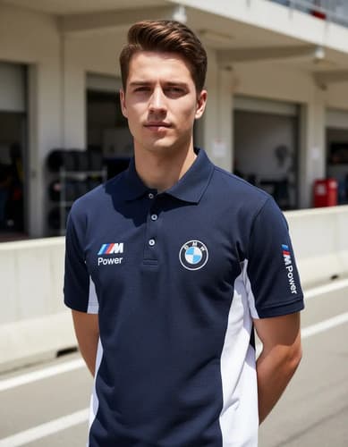 Chomba New Mens Polo Shirt Bmw Power - A Pedido_exkarg Azul Xxx