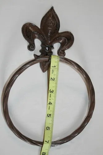 Set Accesorios Fleur De Lis Bathroom - A Pedido_exkarg Negro 6