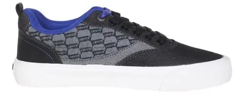 Zapatillas Levi's Lance-lo - A Pedido_exkarg Negro 34,5 Ar 3