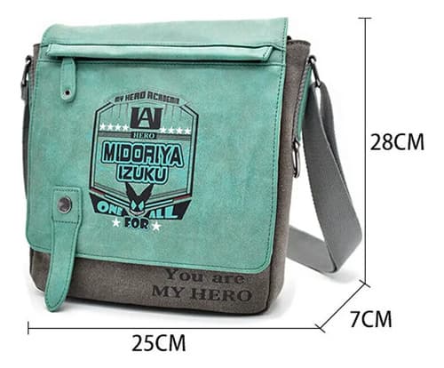 Morral Anime My Hero Academia Midoriya - A Pedido_exkarg Celeste X 2