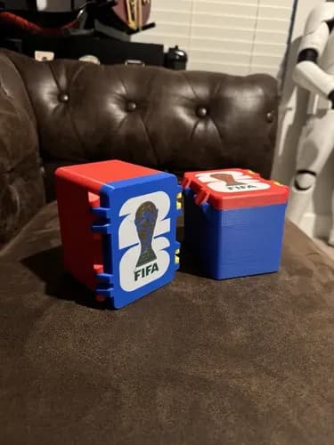 Caja Guarda Figuritas Copa Mundial  Fifa 2026 - A Pedido X 2