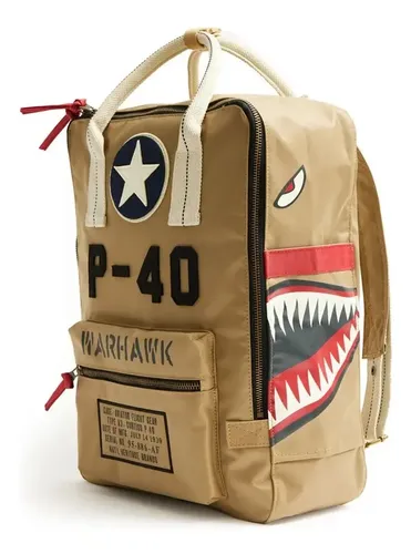 Mochila Curtiss P-40 Warhawk Flying - A Pedido_exkarg Marrón 3