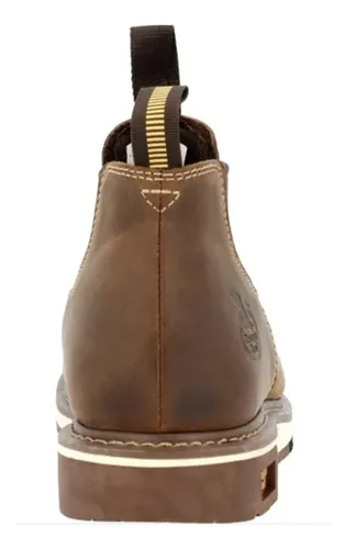 Botas Georgia Boots Mens Chelsea - A Pedido Marrón 37 Ar 4