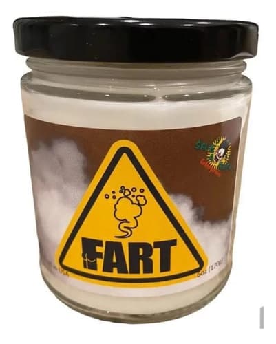 Velas Aromática Pedo - A Pedido_exkarg Blanco