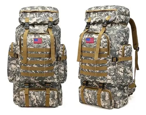 Mochila Outdoor Military Tactical - A Pedido_exkarg Negro X 3