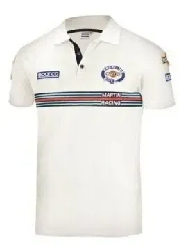 Chomba Sparco Martini Polo - A Pedido_exkarg Blanco Xxx 2