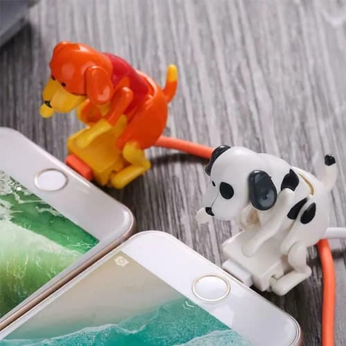 Cargador De Celular Spot Dog - A Pedido_exkarg Naranja 2