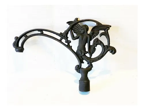 Brazo Para Lampara Estilo Victoriano - A Pedido_exkarg Negro 6