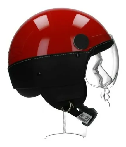 Casco Vespa Reduced Original Vespa D-jet - A Pedido_exkarg Rojo 2