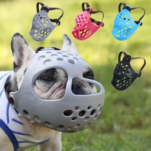 Bozal Ajustable Bulldog Frances - A Pedido_exkarg Pequeño 6