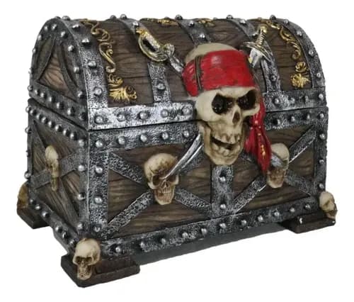 Cofre Piratas Del Caribe - A Pedido_exkarg Pirata